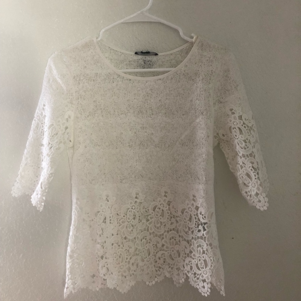 White Blouse Size Small